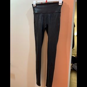 Spanx Faux Leather Leggings
